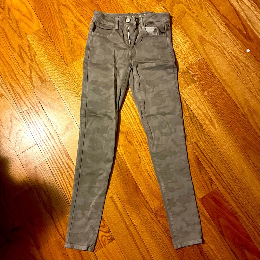 American Eagle Camo Jeans